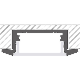 Installation profilé pour rubans led