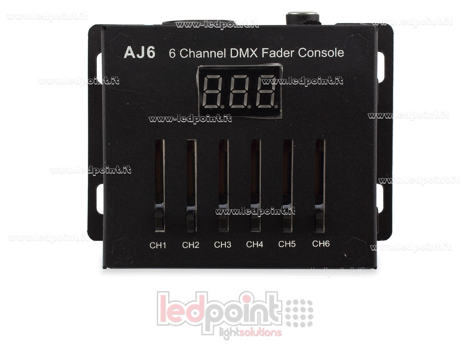 Console master DMX 512 6 canaux