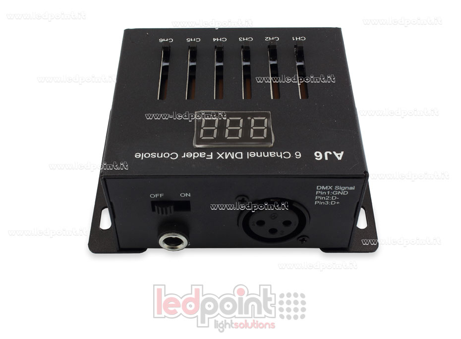 Console master DMX 512 6 canaux