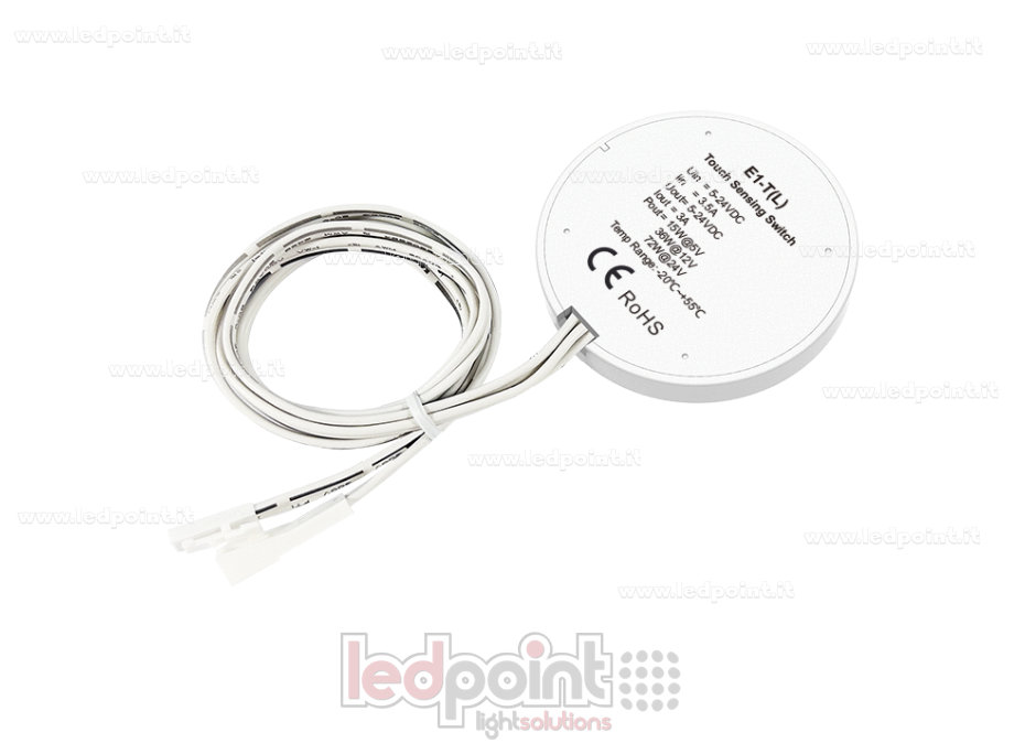 Capteur tactile, 5-24VDC, 3A 15-72W