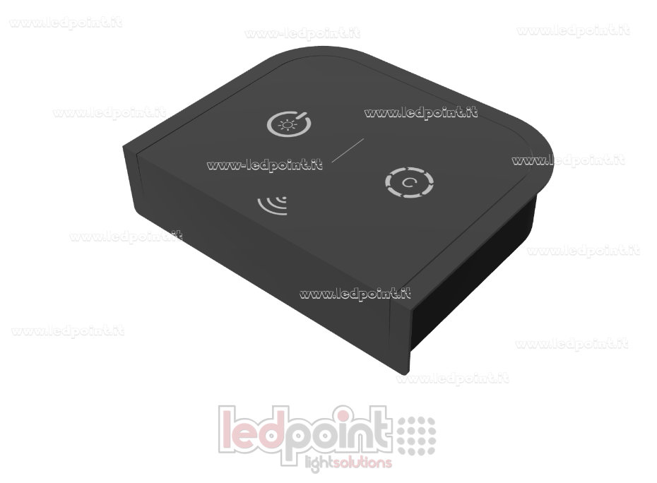 Télécommande à Double Bouton Tactile (Monocouleur, RGB, RGBW et RGB+CCT)