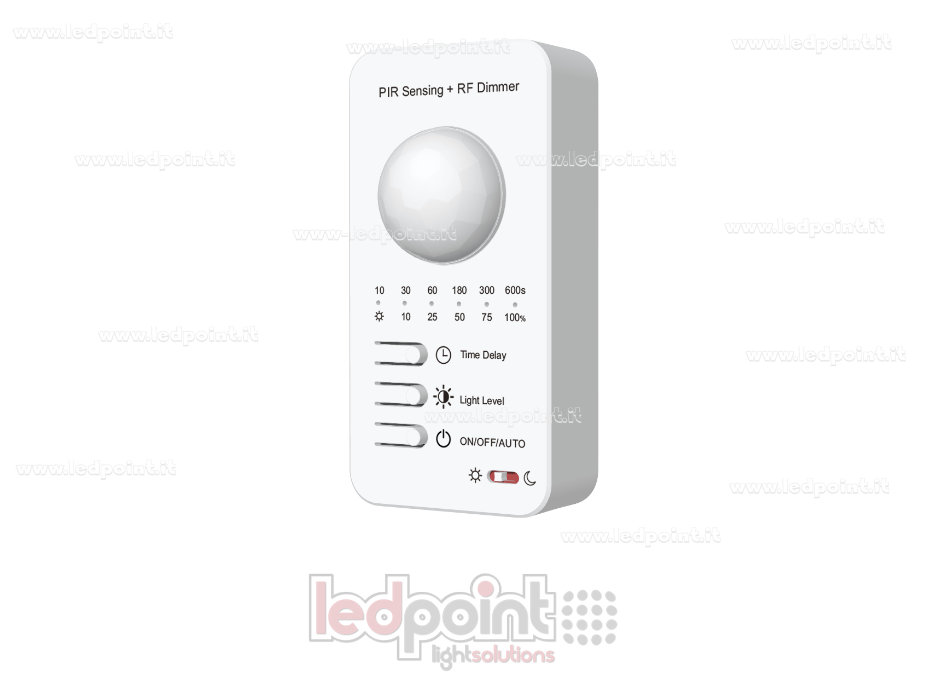Contrôleur variateur avec capteur de mouvement PIR 5-24V 1ch*3A