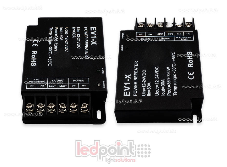 Amplificateur de signal monocouleur 12-24V 30A 1 canal
