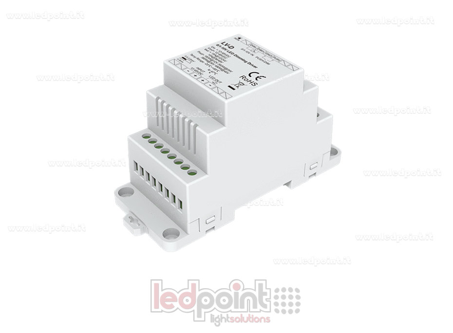 Driver dimmer à tension constante 1CH15A, 12-48VDC, 0/1-10V, Push dim
Driver dimmer à tension constante 1CH15A, 12-48VDC, 0/1-10V, Push dim