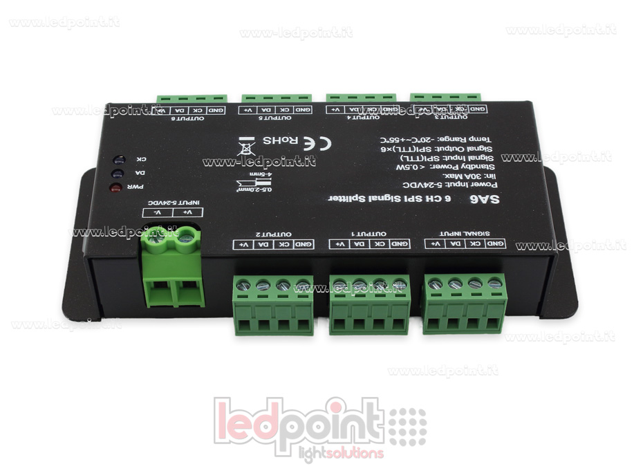 Répartiteur de signal SPI à 6 voies