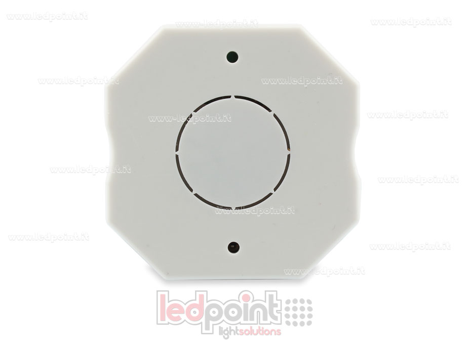 Contrôleur monochromatique 100-240VAC, on/off, non dimmable, 1.5A, push switch, WiFi, RF 2.4G, pour boîte murale