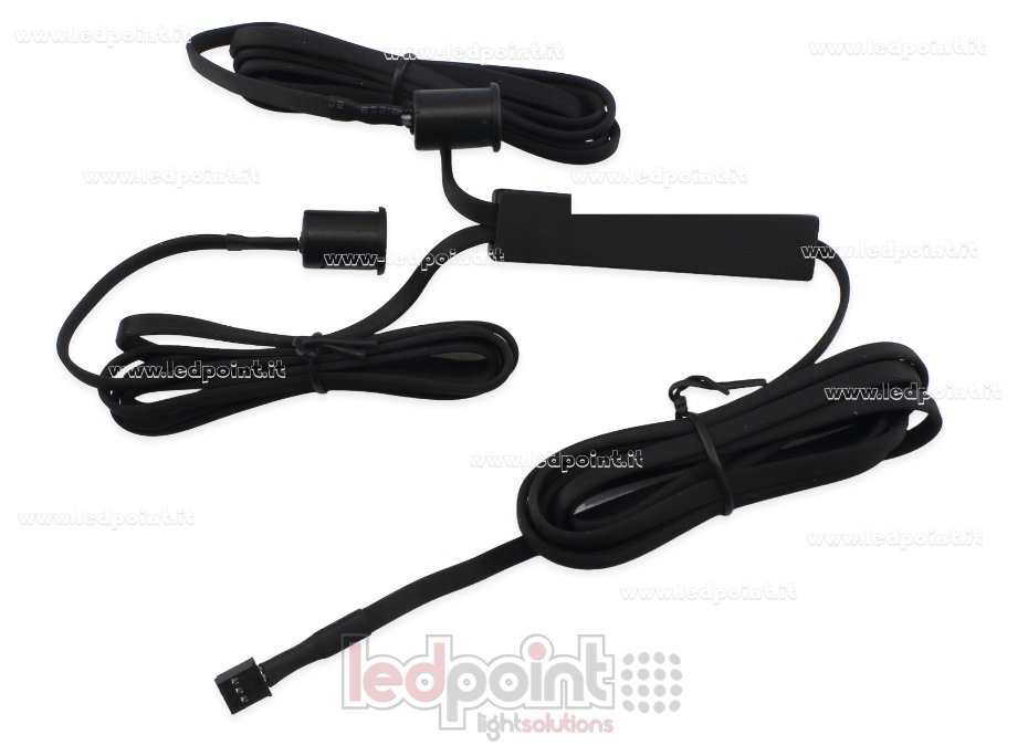 Capteur pour Double Ouverture Portes/Battants 12-24V, 1 canal 3A, Contrôle Maître