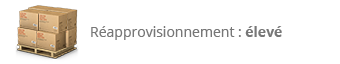 stock et disponibilité élevée