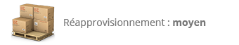 stock et disponibilité moyenne