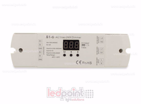 Image de Triac AC DMX512 décodeur, 2 canaux 1A chacun