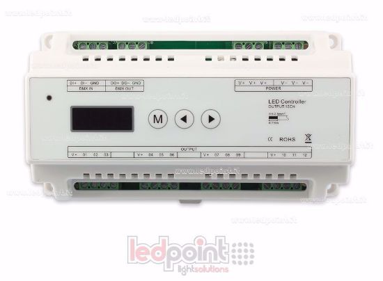 Image de DMX 512 décodeur, 12 canaux 5A chacun, tension 12-36V DC