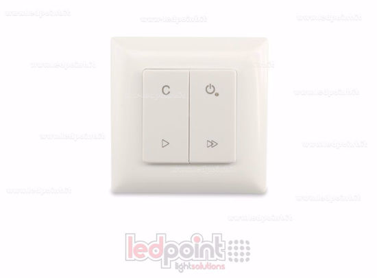 Image de Télécommande murale 86x86mm RGB/RGBW RF2.4G