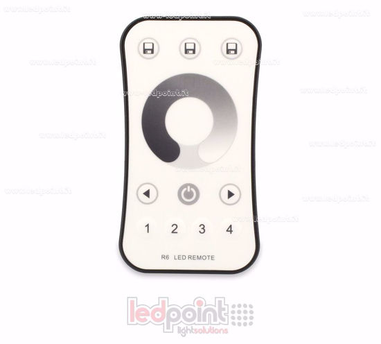 Image de Télécommande monochromatique 4 zones, blanche, RF2.4G