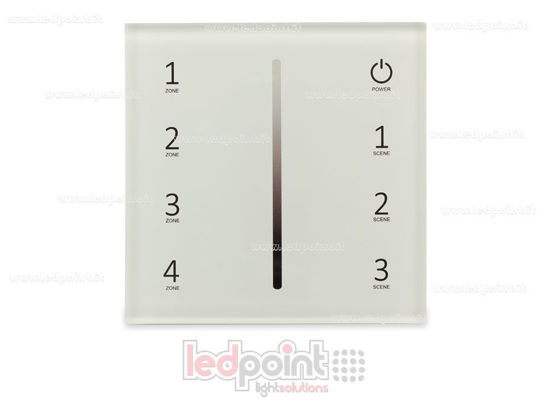Image de Télécommande murale dimmer 0-10V 4 zones RF2.4G