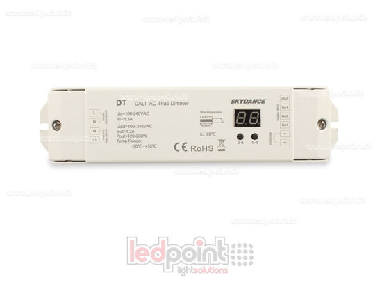 Image de Variateur DALI, 1 canal de 1.2A, 100-240 VAC Triac