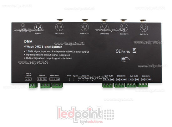 Image de Splitter de signal DMX 4 canaux