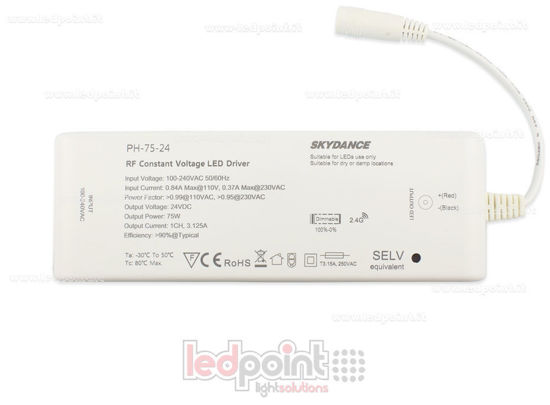 Image de Transformateur 75W 24V, 1 canal, Wireless SkyDance