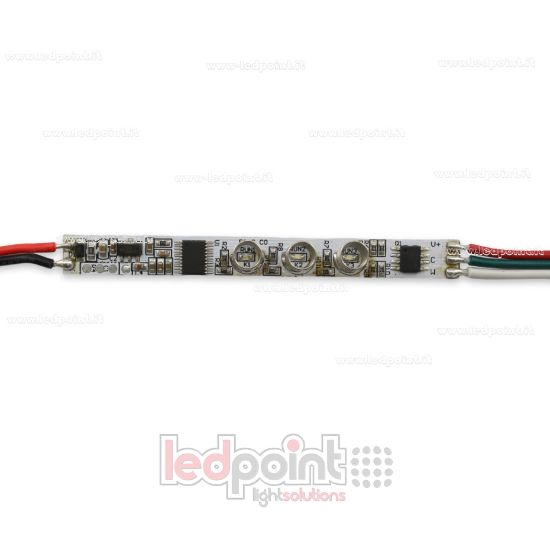 Image de Variateur 3 boutons mini touch CCT avec fonction de mémoire 5/24V, 2chx2A