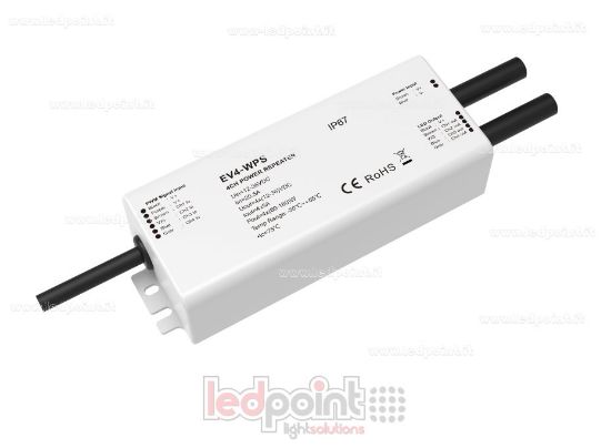 Image de RGBW IP67 amplificateur de signal 12-36V 20A (4 canaux de 5A)