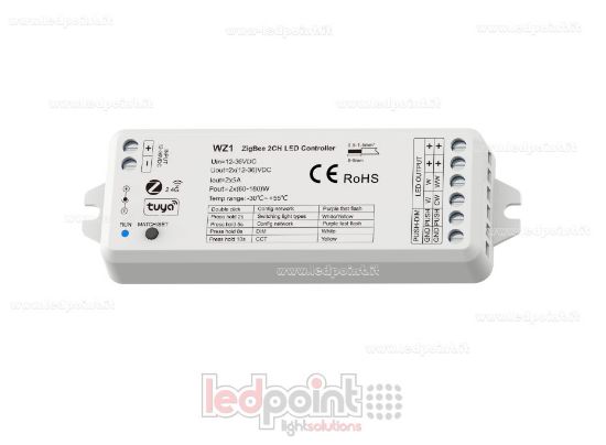 Image de Contrôleur ZigBee et RF 2.4G et variateur Push Dimmer, CCT et monochrome