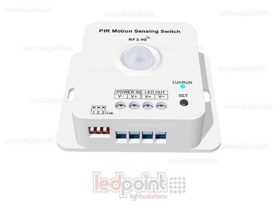 Image de Interrupteur à détecteur de mouvement IRP, 6A*12-24V/4A*36-48V, RF2.4GHz