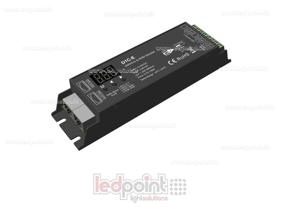 Décodeur DMX512  & RDM Decoder monocanal à courant constant SK-D1C-E
