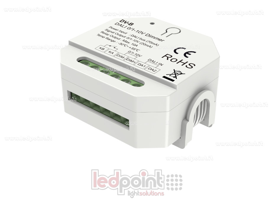 Gradateur DALI, monocanal, 0/1-10V, 10A (DT5) SK-DV-B