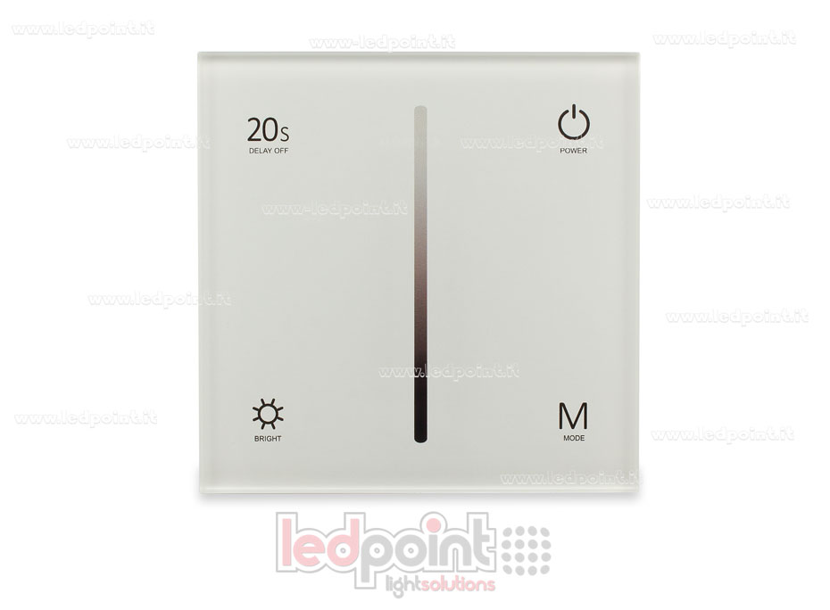 Contrôleur monocouleur touch triac 100/230V, RF 2.4G SK-S1-T