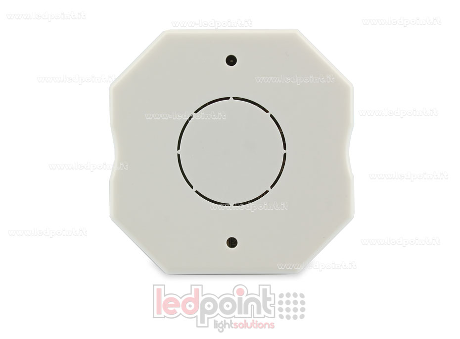 Récepteur variateur pour de boîte de jonction murale, monochrome avec bouton poussoir 1CH * 4A / 8A 12-48VDC, RF 2.4G SK-V1-H